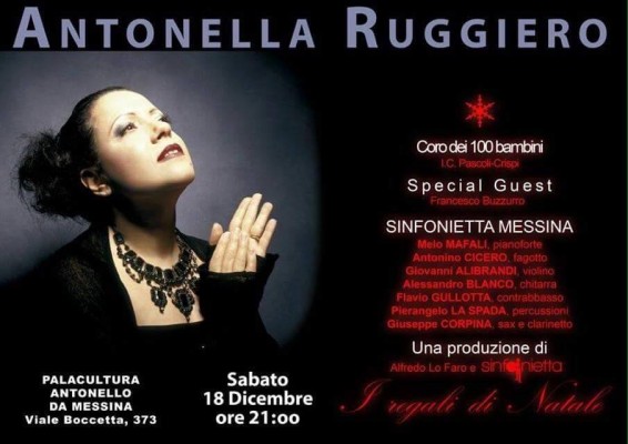 Antonella Ruggiero a Messina