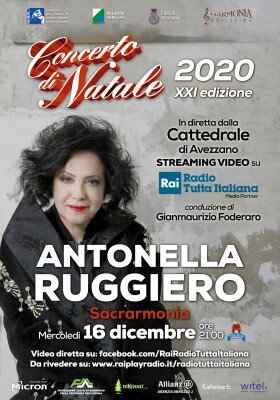 Locandina Concerto di Natale 2020